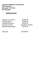 estimates